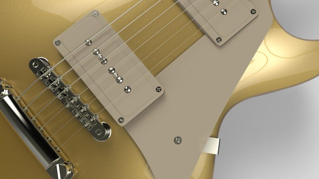 Prototype P90 for humbucker rout